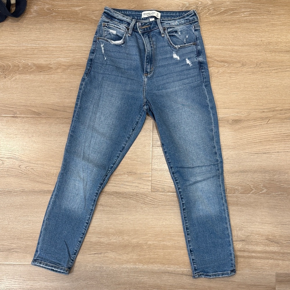 Abercrombie & Fitch Classic Blue Skinny Jeans